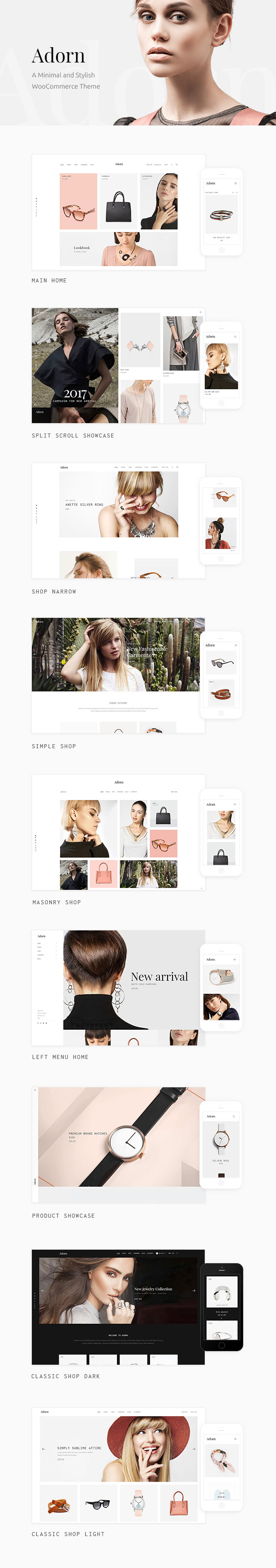 Adorn - Minimal WooCommerce Theme - 1